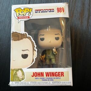 Funko Pop! Stripes John Winger Figure - Green and Black